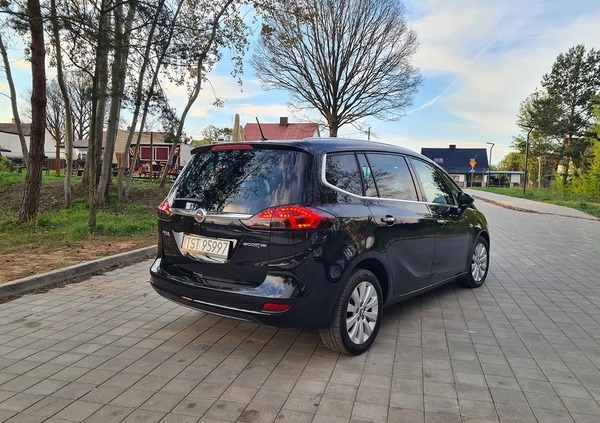 Opel Zafira cena 37500 przebieg: 273000, rok produkcji 2013 z Starachowice małe 137